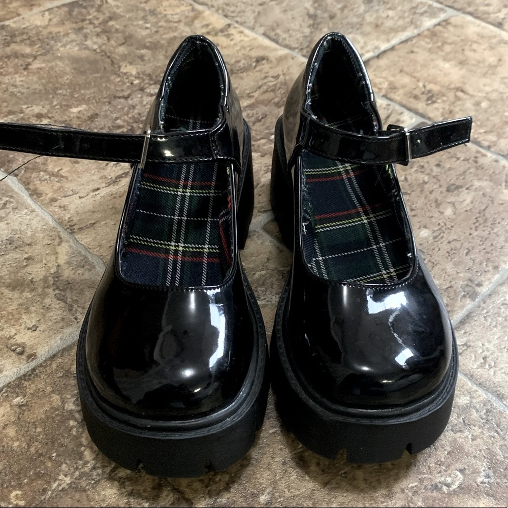 Platform Mary Janes